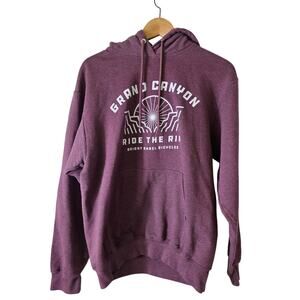 GRAND CANYON Ride The Rim Cycling Mountain Bike Hiking Pullover Hoodie SZ M